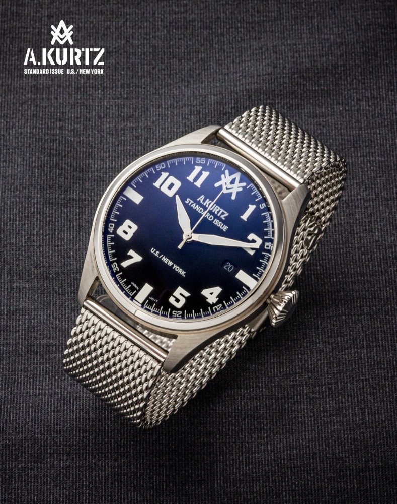 [A.KURTZ] AKS_203-S 미국,브랜드,남자,메탈,빅사이즈,시계