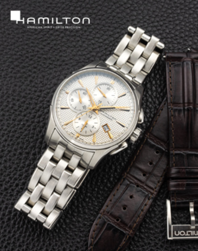 [판매완료][백화점 정가에서 40%할인] H32596551해밀턴 째즈마스터 남자 손목 시계