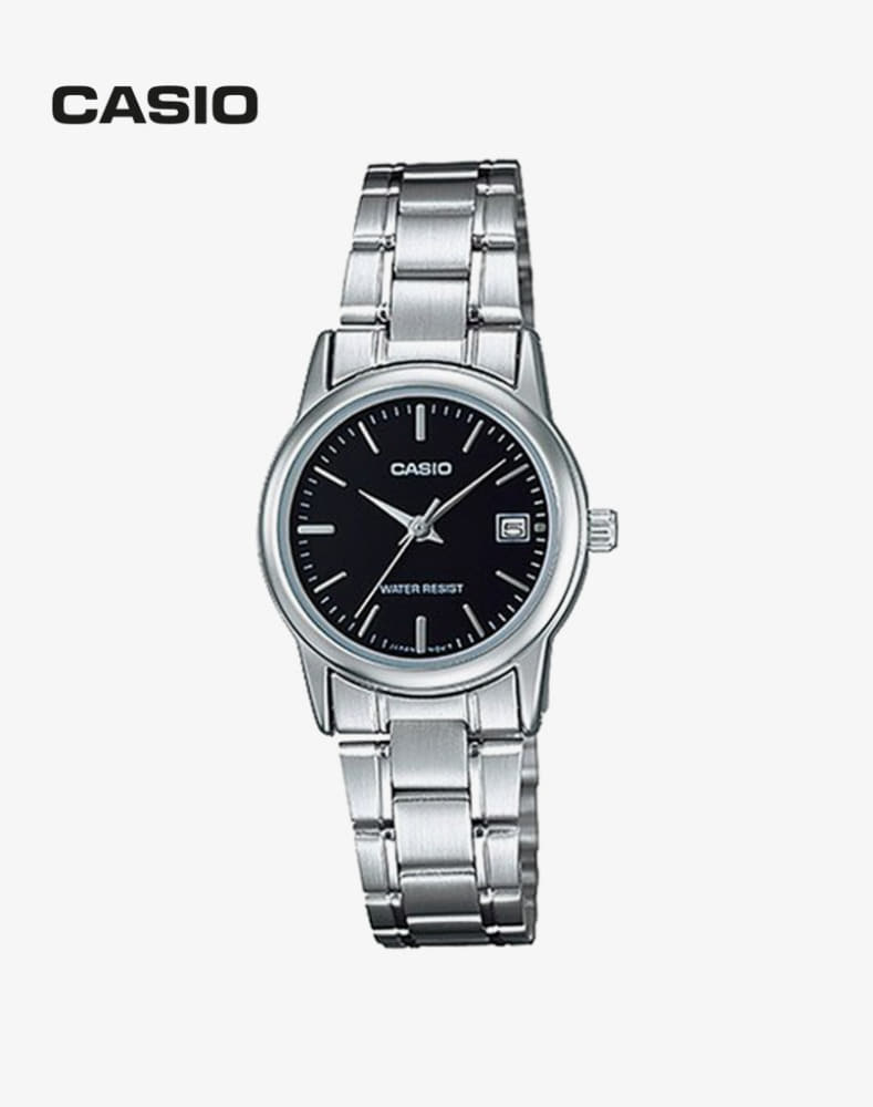 [CASIO] LTP-V002D-1A 여자 여성 메탈 패션 손목 시계