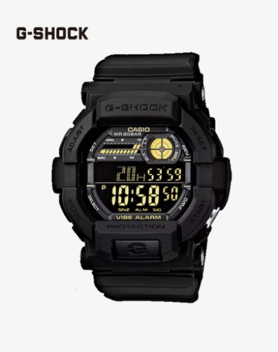 [G-SHOCK] GD-350-1BDR지샥,남자,방수,정품,전자,시계